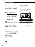 Предварительный просмотр 112 страницы Sony CDP CX555ES (Spanish) Manual De Instructiones