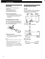 Предварительный просмотр 4 страницы Sony CDP-CX57 - 50 Disc Cd Changer Operating Instructions Manual