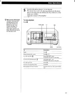 Предварительный просмотр 11 страницы Sony CDP-CX57 - 50 Disc Cd Changer Operating Instructions Manual