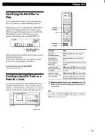 Предварительный просмотр 16 страницы Sony CDP-CX57 - 50 Disc Cd Changer Operating Instructions Manual