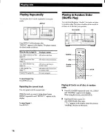 Предварительный просмотр 17 страницы Sony CDP-CX57 - 50 Disc Cd Changer Operating Instructions Manual