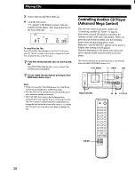 Предварительный просмотр 21 страницы Sony CDP-CX57 - 50 Disc Cd Changer Operating Instructions Manual