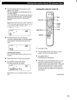 Предварительный просмотр 26 страницы Sony CDP-CX57 - 50 Disc Cd Changer Operating Instructions Manual