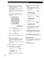 Предварительный просмотр 27 страницы Sony CDP-CX57 - 50 Disc Cd Changer Operating Instructions Manual