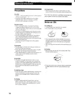 Предварительный просмотр 31 страницы Sony CDP-CX57 - 50 Disc Cd Changer Operating Instructions Manual