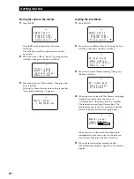 Предварительный просмотр 8 страницы Sony CDP-CX88ES - Es 200 Disc Cd Changer Opearting Instructions