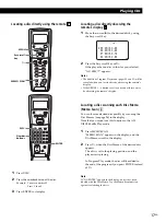 Предварительный просмотр 17 страницы Sony CDP-CX88ES - Es 200 Disc Cd Changer Opearting Instructions