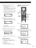 Предварительный просмотр 27 страницы Sony CDP-CX88ES - Es 200 Disc Cd Changer Opearting Instructions