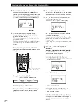 Предварительный просмотр 28 страницы Sony CDP-CX88ES - Es 200 Disc Cd Changer Opearting Instructions