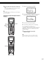 Предварительный просмотр 31 страницы Sony CDP-CX88ES - Es 200 Disc Cd Changer Opearting Instructions