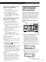 Предварительный просмотр 55 страницы Sony CDP-CX88ES - Es 200 Disc Cd Changer Opearting Instructions