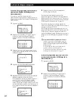 Предварительный просмотр 58 страницы Sony CDP-CX88ES - Es 200 Disc Cd Changer Opearting Instructions