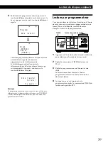 Предварительный просмотр 59 страницы Sony CDP-CX88ES - Es 200 Disc Cd Changer Opearting Instructions