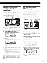 Предварительный просмотр 63 страницы Sony CDP-CX88ES - Es 200 Disc Cd Changer Opearting Instructions