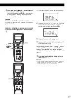 Предварительный просмотр 65 страницы Sony CDP-CX88ES - Es 200 Disc Cd Changer Opearting Instructions