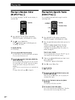 Предварительный просмотр 16 страницы Sony CDP-D500 Operating Instructions Manual