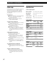 Preview for 42 page of Sony CDP-D500 Operating Instructions Manual