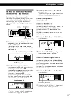 Preview for 57 page of Sony CDP-D500 Operating Instructions Manual