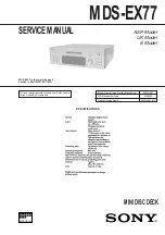 Предварительный просмотр 82 страницы Sony CDP-EX770 Service Manual