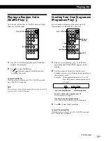 Предварительный просмотр 13 страницы Sony CDP-LSA1 Operating Instructions Manual