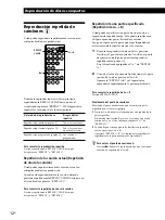 Предварительный просмотр 72 страницы Sony CDP-LSA1 Operating Instructions Manual