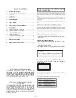 Предварительный просмотр 2 страницы Sony CDP-M11C Service Manual