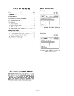 Preview for 2 page of Sony CDP-M201 Service Manual