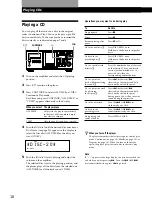 Preview for 10 page of Sony CDP-M333ES - Es 400 Disc Cd Changer Operating Instructions Manual