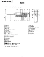 Preview for 4 page of Sony CDP-M48 Service Manual