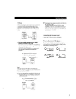 Предварительный просмотр 5 страницы Sony CDP-M555ES - Es 400 Disc Cd Changer Operating Instructions Manual