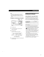 Предварительный просмотр 7 страницы Sony CDP-M555ES - Es 400 Disc Cd Changer Operating Instructions Manual