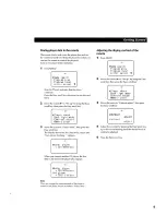 Предварительный просмотр 9 страницы Sony CDP-M555ES - Es 400 Disc Cd Changer Operating Instructions Manual