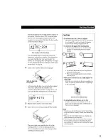 Предварительный просмотр 11 страницы Sony CDP-M555ES - Es 400 Disc Cd Changer Operating Instructions Manual