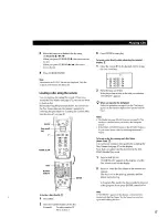 Предварительный просмотр 17 страницы Sony CDP-M555ES - Es 400 Disc Cd Changer Operating Instructions Manual