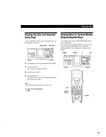 Предварительный просмотр 19 страницы Sony CDP-M555ES - Es 400 Disc Cd Changer Operating Instructions Manual