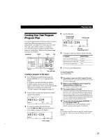 Предварительный просмотр 21 страницы Sony CDP-M555ES - Es 400 Disc Cd Changer Operating Instructions Manual