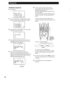 Предварительный просмотр 24 страницы Sony CDP-M555ES - Es 400 Disc Cd Changer Operating Instructions Manual