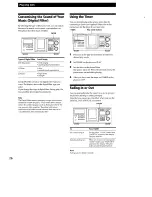 Предварительный просмотр 26 страницы Sony CDP-M555ES - Es 400 Disc Cd Changer Operating Instructions Manual