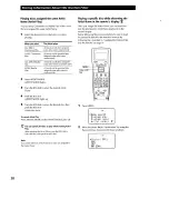 Предварительный просмотр 38 страницы Sony CDP-M555ES - Es 400 Disc Cd Changer Operating Instructions Manual