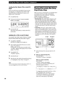 Предварительный просмотр 42 страницы Sony CDP-M555ES - Es 400 Disc Cd Changer Operating Instructions Manual