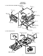 Предварительный просмотр 7 страницы Sony CDP-M7 Service Manual