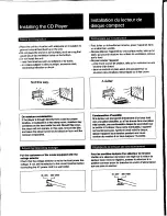 Предварительный просмотр 8 страницы Sony CDP-M77 Operating Instructions Manual