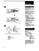 Preview for 10 page of Sony CDP-X202ES Operating Instructions Manual