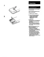 Preview for 12 page of Sony CDP-X202ES Operating Instructions Manual