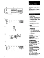 Preview for 18 page of Sony CDP-X202ES Operating Instructions Manual