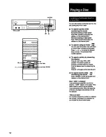 Preview for 24 page of Sony CDP-X202ES Operating Instructions Manual