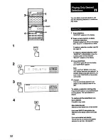 Preview for 32 page of Sony CDP-X202ES Operating Instructions Manual