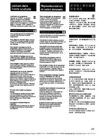 Preview for 37 page of Sony CDP-X202ES Operating Instructions Manual