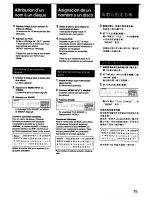 Preview for 75 page of Sony CDP-X202ES Operating Instructions Manual