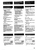 Preview for 89 page of Sony CDP-X202ES Operating Instructions Manual